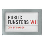 public funsters  Belt Buckles