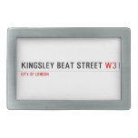 Kingsley Beat Street  Belt Buckles
