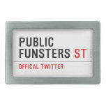 public funsters  Belt Buckles
