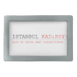 istanbul  Belt Buckles