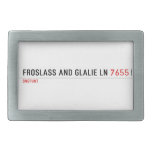 Froslass and glalie ln  Belt Buckles