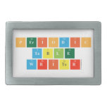 Periodic
 Table
 Writer  Belt Buckles