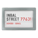 Inbal Street  Belt Buckles