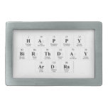 Happy
 Birthday
 Ardra  Belt Buckles