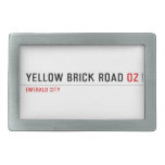 YELLOW BRICK ROAD  Belt Buckles