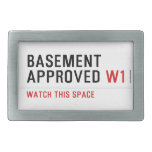 BASEMENT  APPROVED  Belt Buckles