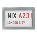 Nix  Belt Buckles