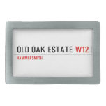 Old Oak estate  Belt Buckles