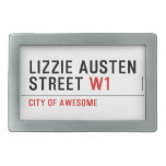 Lizzie Austen Street  Belt Buckles