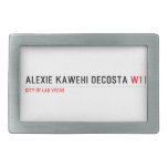 alexie kawehi decosta  Belt Buckles