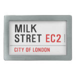 Milk  Stret  Belt Buckles