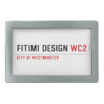 FitiMi Design  Belt Buckles