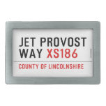 Jet Provost Way  Belt Buckles