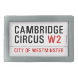 Cambridge Circus  Belt Buckles