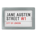 Jane Austen Street  Belt Buckles