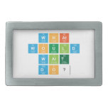 What
 would
 Walt
 Do?  Belt Buckles