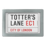 totter's  lane  Belt Buckles
