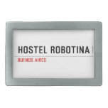 Hostel Robotina  Belt Buckles