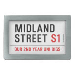 Midland Street  Belt Buckles