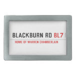 Blackburn Rd  Belt Buckles