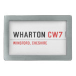 Wharton  Belt Buckles