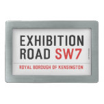 exhibition ROAD  Belt Buckles