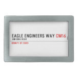 Eagle Engineers way  Belt Buckles