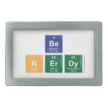 be
 N|erdy  Belt Buckles