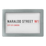 Naraldo Street  Belt Buckles