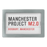 Manchester Project  Belt Buckles