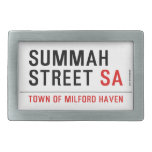 Summah Street  Belt Buckles