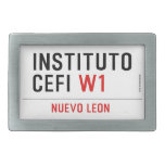 Instituto CEFI  Belt Buckles