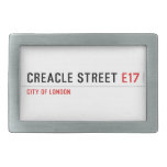 Creacle street  Belt Buckles