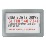 Giga B3atz Drive   Belt Buckles