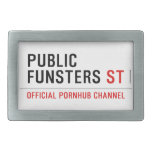 public funsters  Belt Buckles