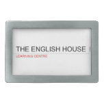 The English HOUSE  Belt Buckles