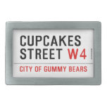 cupcakes Street  Belt Buckles