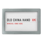 OLD CHINA HAND   Belt Buckles