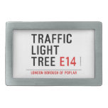 traffic light tree  Belt Buckles