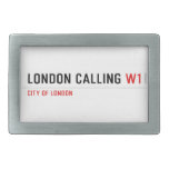 LONDON CALLIng  Belt Buckles