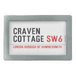 craven cottage  Belt Buckles