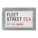 FLEET  STREET  Belt Buckles