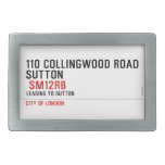 110 collingwood road  Sutton    Belt Buckles