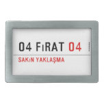 04 fırat  Belt Buckles