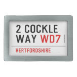 2 Cockle Way  Belt Buckles