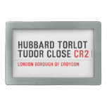 Hubbard Torlot Tudor Close  Belt Buckles