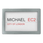 Michael   Belt Buckles