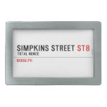 Simpkins Street  Belt Buckles