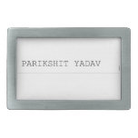Parikshit yadav  Belt Buckles
