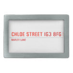 chloe Street  Belt Buckles